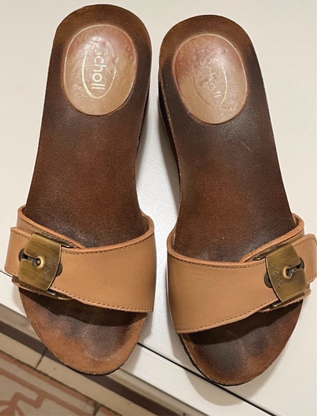 Sandali Dr. Scholl Tg 35 Beige/Marrone