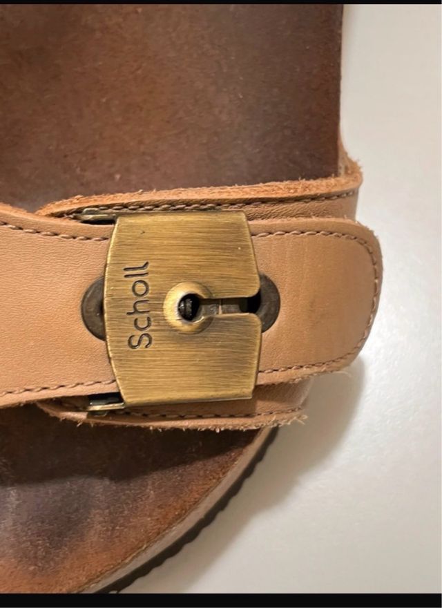 Sandali Dr. Scholl Tg 35 Beige/Marrone