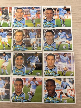 Lote 16 cromos Celta de Vigo Liga 00/01