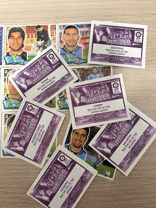 Lote 16 cromos Celta de Vigo Liga 00/01