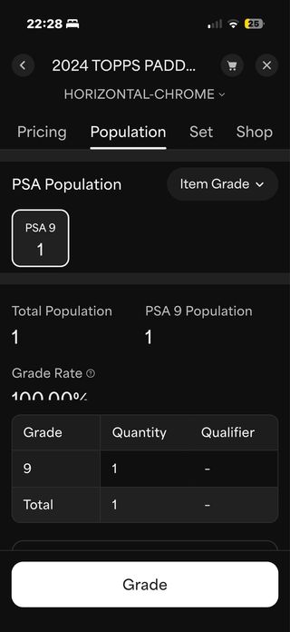 2024 Topps Paddock Pass F1 Lewis Hamilton PSA9