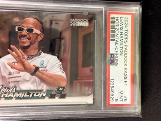 2024 Topps Paddock Pass F1 Lewis Hamilton PSA9