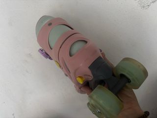 Patines 4 Ruedas Rosas y Morados