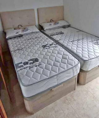 Letto a Soppalco Elegante con Testiera - Disponibile con Materassi di Diverse Densità