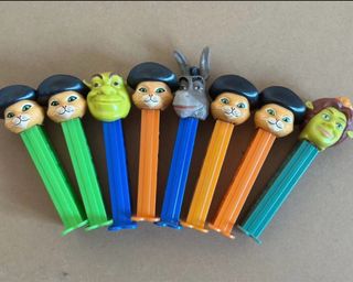 Set PEZ Shrek y Gato con Botas