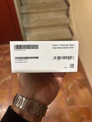 Xiaomi Redmi 15 256GB Negro