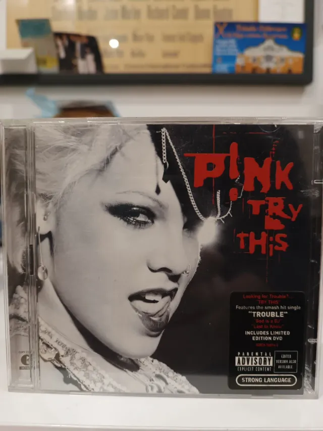 Pink - Try This CD + DVD Edición Limitada
