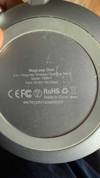 Cargador Inalámbrico 3 en 1 Plegable