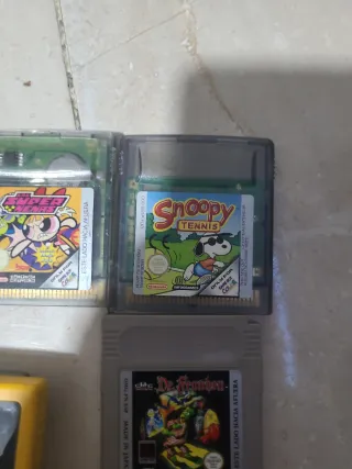 Consola Game Boy Color Amarilla + 9 Juegos