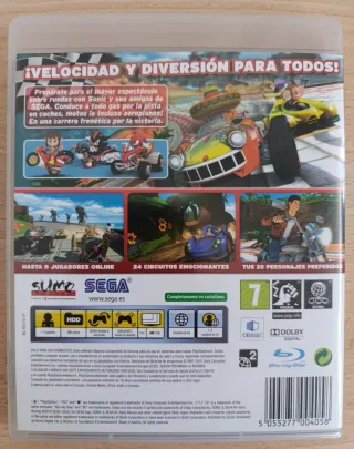 Sonic & Sega All-Stars Racing PS3