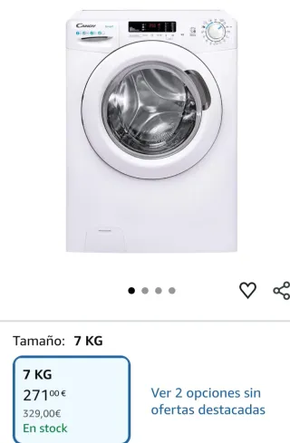 Lavadora Candy Smart CS4 1272DE/1-S 7kg