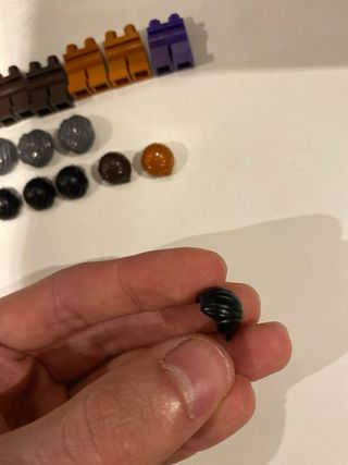 Lego Accessori: Teste, Capelli e Mattoncini