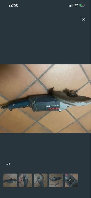 Radial Bosch GWS 20-230 H