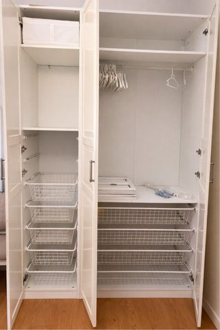 Armario Ikea beige madera