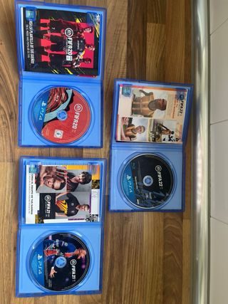 FIFA 20, 21 y 22 PS4