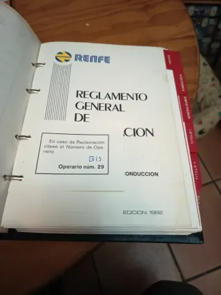 Reglamento General Circulación Renfe