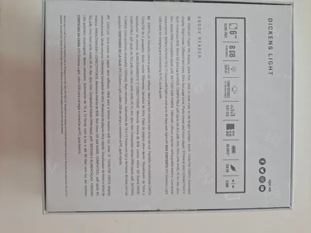 Ebook -reader SPC Negro