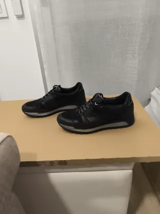 Zapatos negros mujer de piel