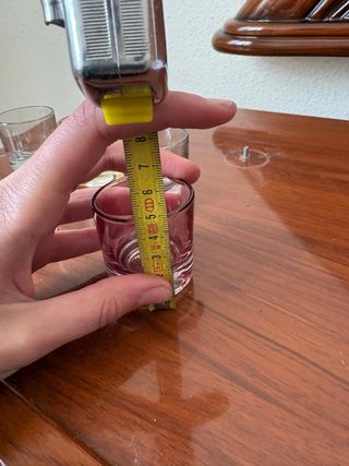 6 Bicchieri da shot colorati NUOVI