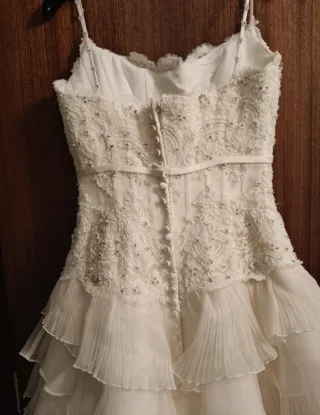 Vestido de Novia Rosa Clará Blanco