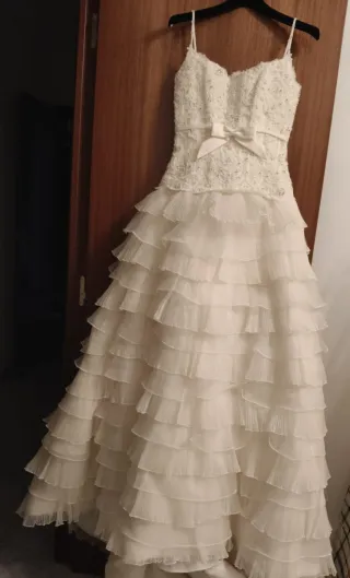 Vestido de Novia Rosa Clará Blanco