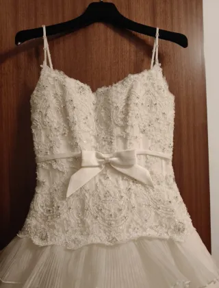 Vestido de Novia Rosa Clará Blanco