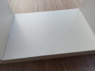 Pack balda y 2 cubos madera pino lacada