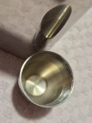 Fiaschetta porta liquore in metallo