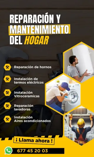 Servicios de Reparación y Mantenimiento del Hogar