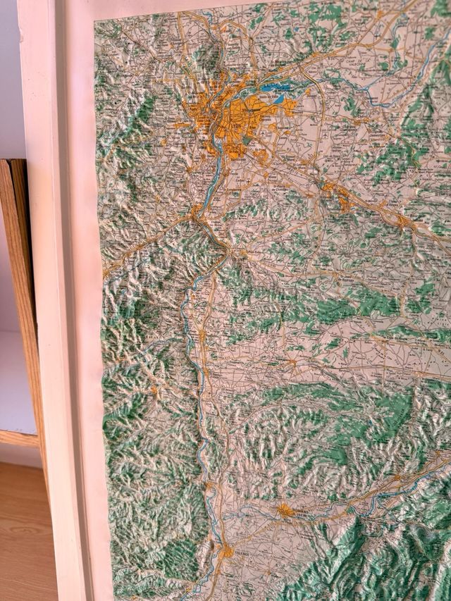 Cuadro relieve Alpes