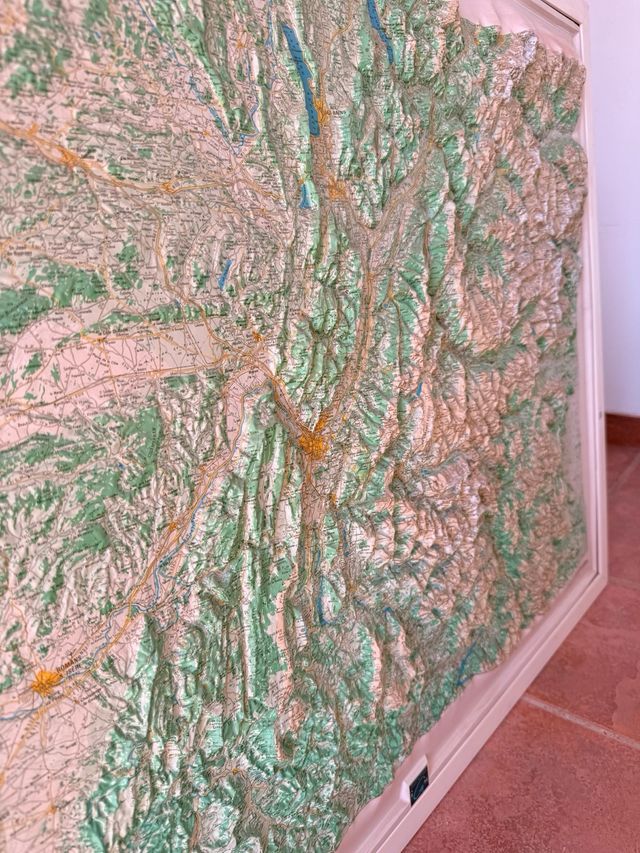 Cuadro relieve Alpes