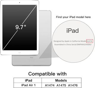 Funda para iPad Air 1a Generación Auto Encendido