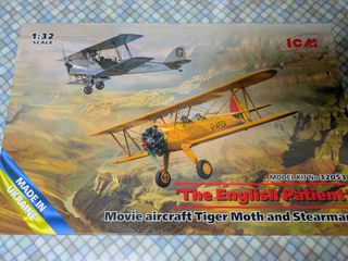 3 Maquetas aviones clasicos 1/32 1/48 ICM Revell