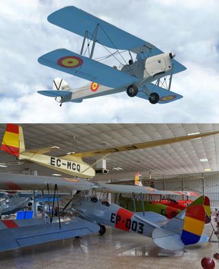 3 Maquetas aviones clasicos 1/32 1/48 ICM Revell