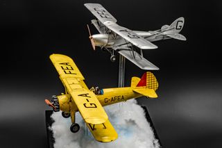 3 Maquetas aviones clasicos 1/32 1/48 ICM Revell