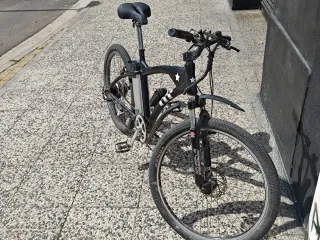 Bici Eléctrica Negra