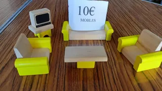 Muebles Casa Muñecas 10€