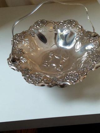 Centrotavola Sheffield fine Ottocento