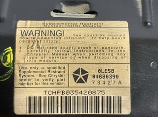 Chrysler airbag delantero derecho voyager es 60001