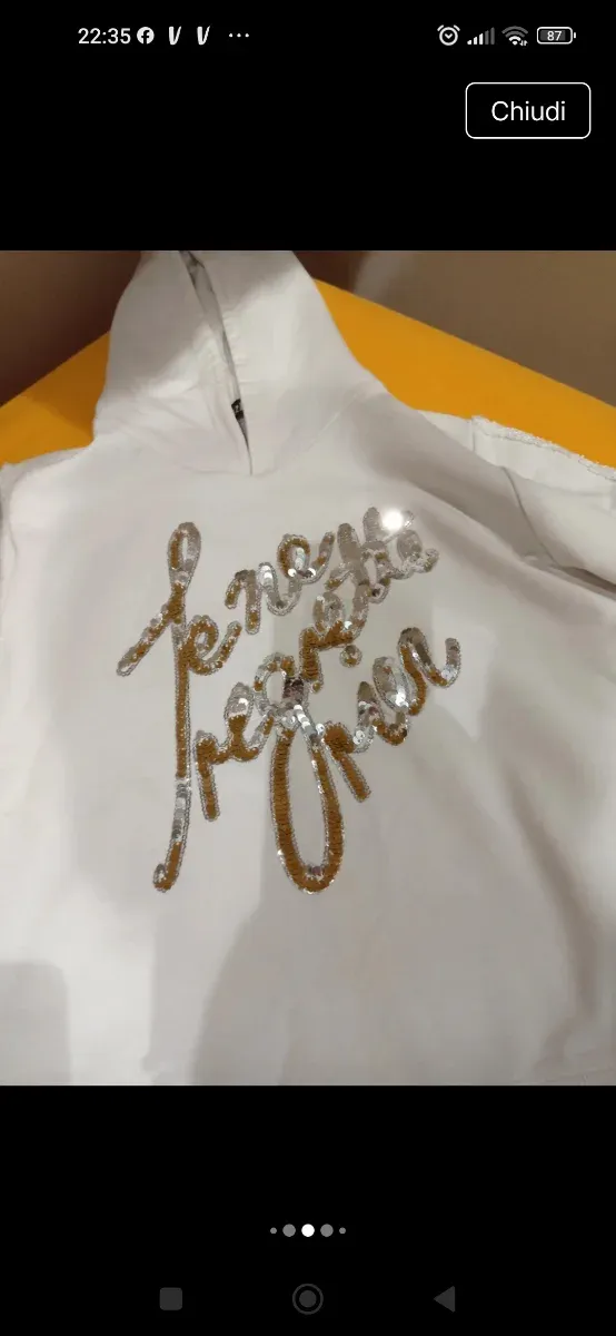 Set felpa e leggings 10/11 anni