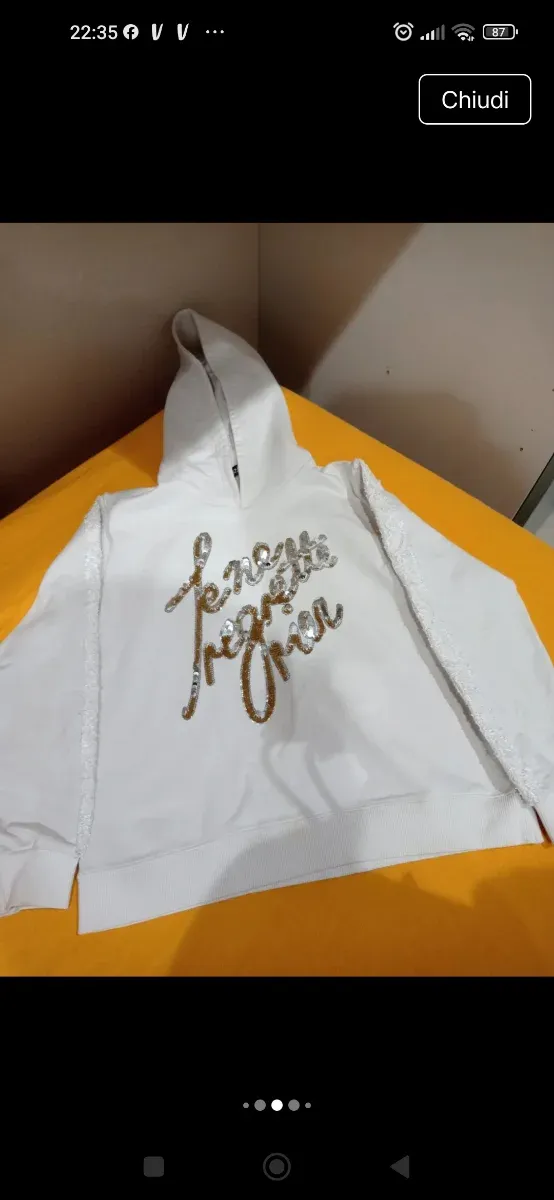 Set felpa e leggings 10/11 anni