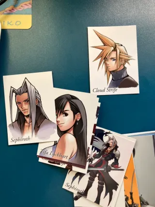 123 Cartas Final Fantasy VII Digital Art Museum Vo
