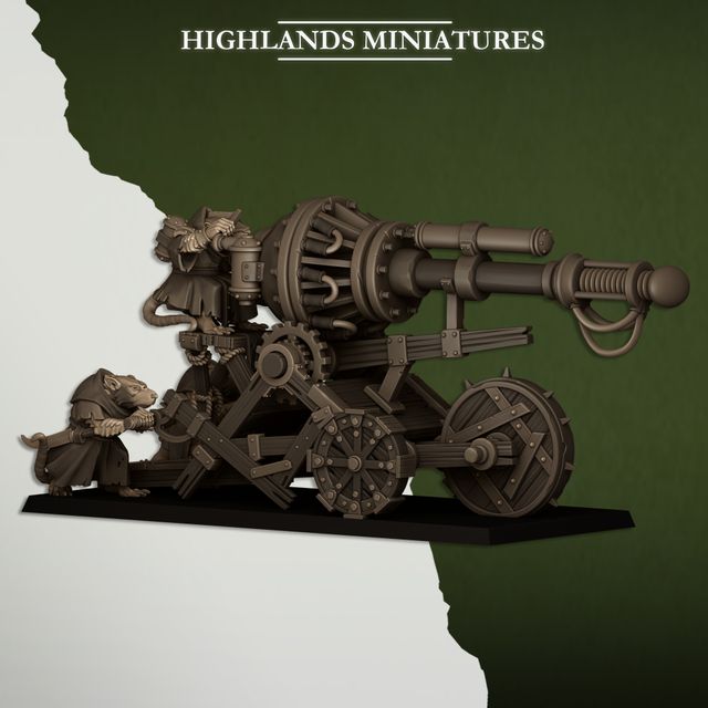 Hombres Rata-III Sewer Vermin Highlands Miniatures
