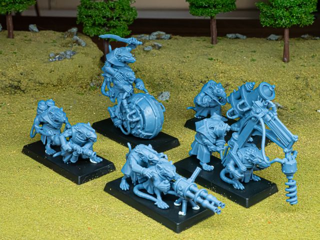 Hombres Rata-III Sewer Vermin Highlands Miniatures