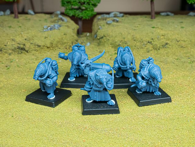 Hombres Rata-III Sewer Vermin Highlands Miniatures