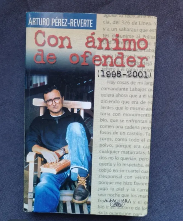 Lote 6 novelas de Arturo Pérez Reverte