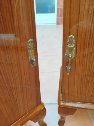 Mesitas de noche de madera (2 unidades)