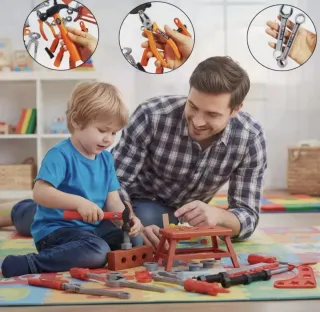 Kit Herramientas Juguete 38 Piezas