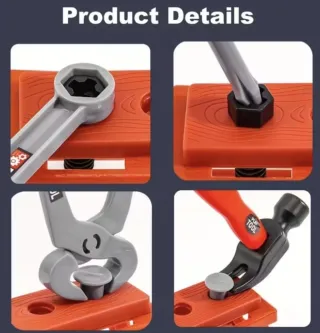 Kit Herramientas Juguete 38 Piezas