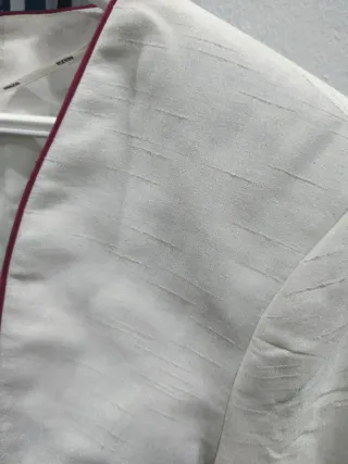 Traje chaqueta evento seda salvaje T.48